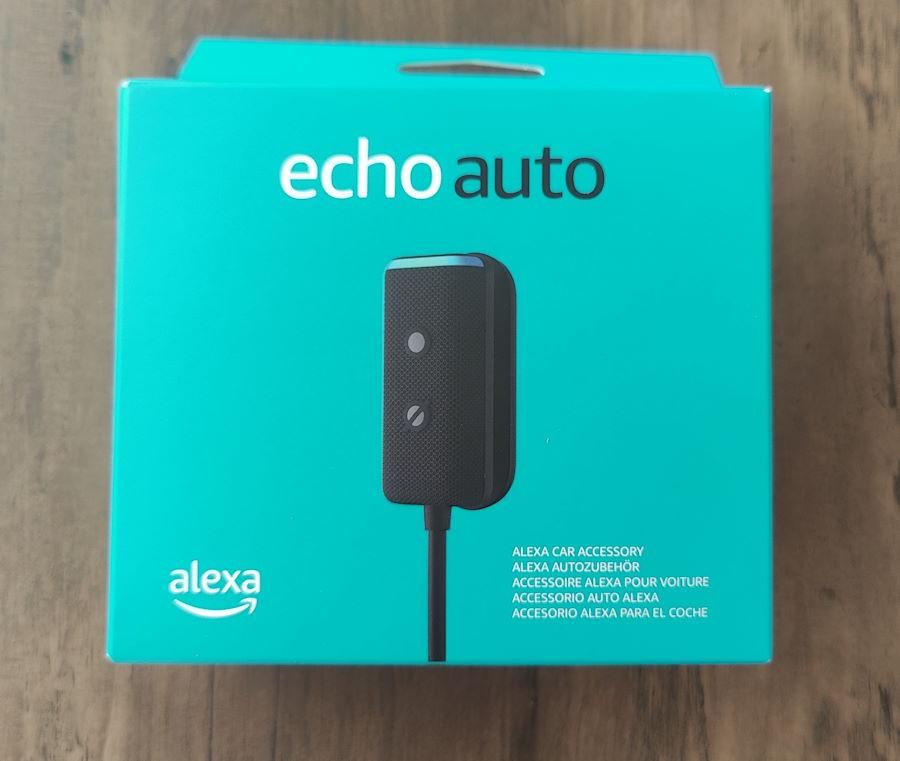 Die Verpackung des Echo Auto 2