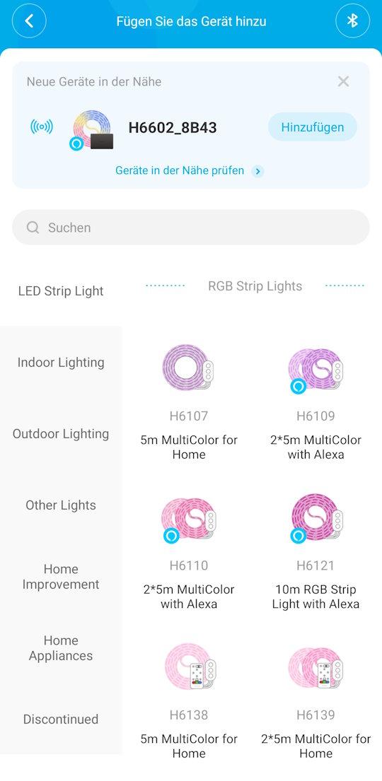 Govee AI Gaming Sync Box ausw&auml;hlen