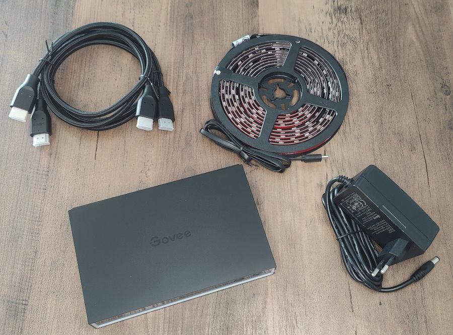 Govee AI Gaming Sync Box Lieferumfang