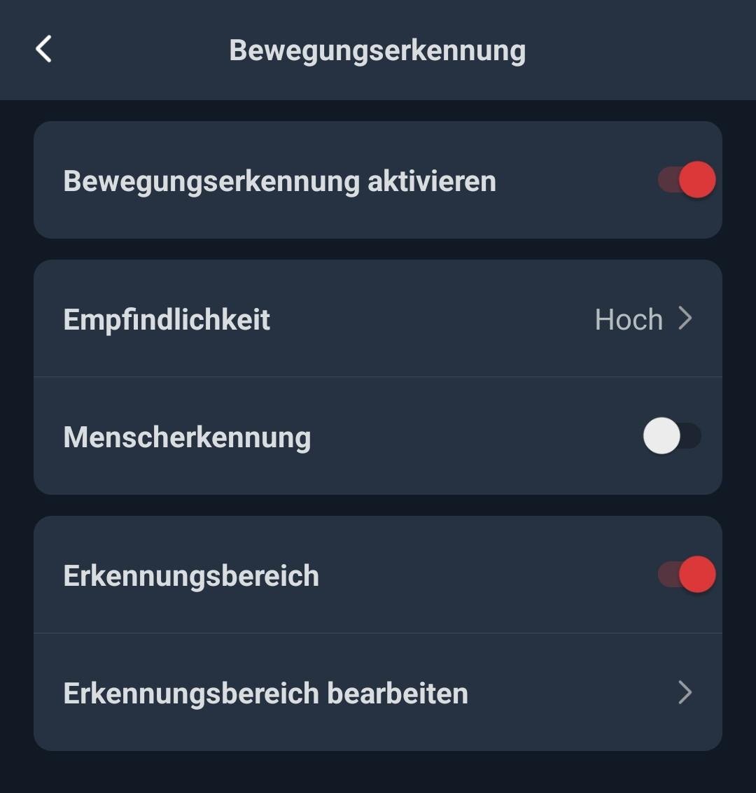F&uuml;r die Erkennung gibt es einige Optionen.