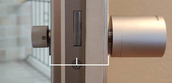 Netatmo T&uuml;rschloss ausmessen