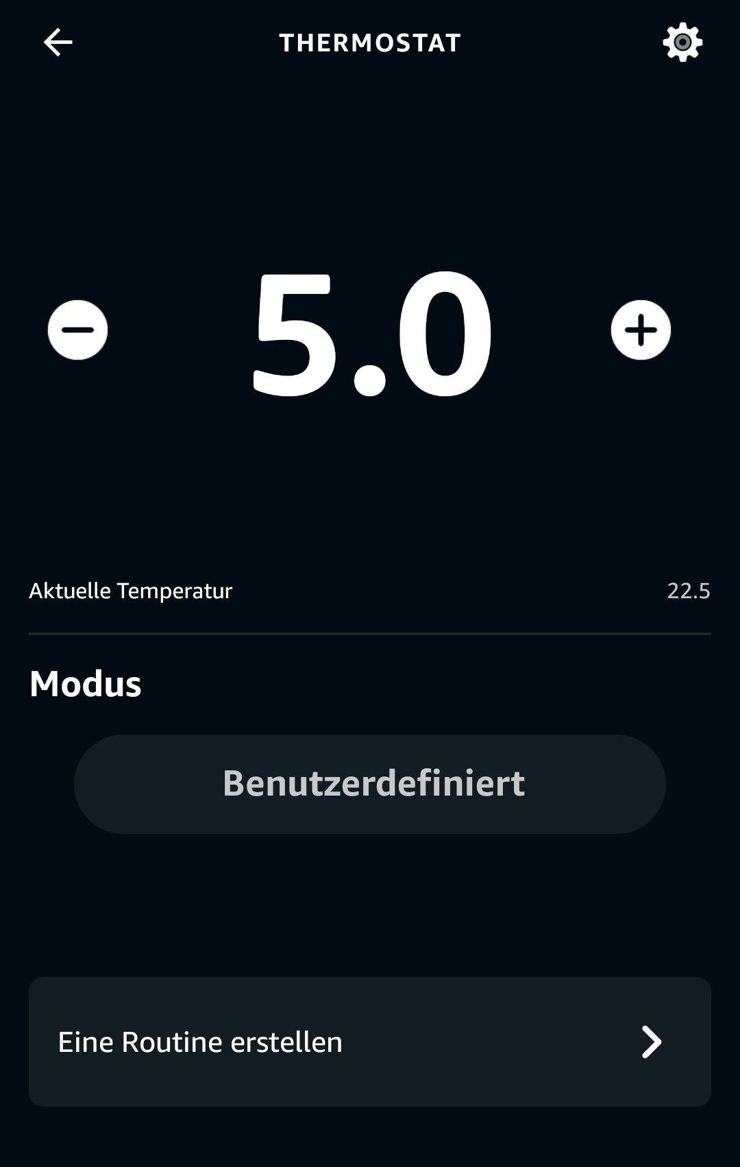 Shelly TRV Thermostat Alexa