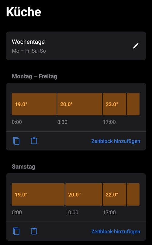 tado automatisierte Heizpl&auml;ne erstellen