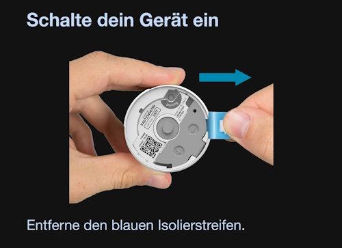 tado Thermostat starten