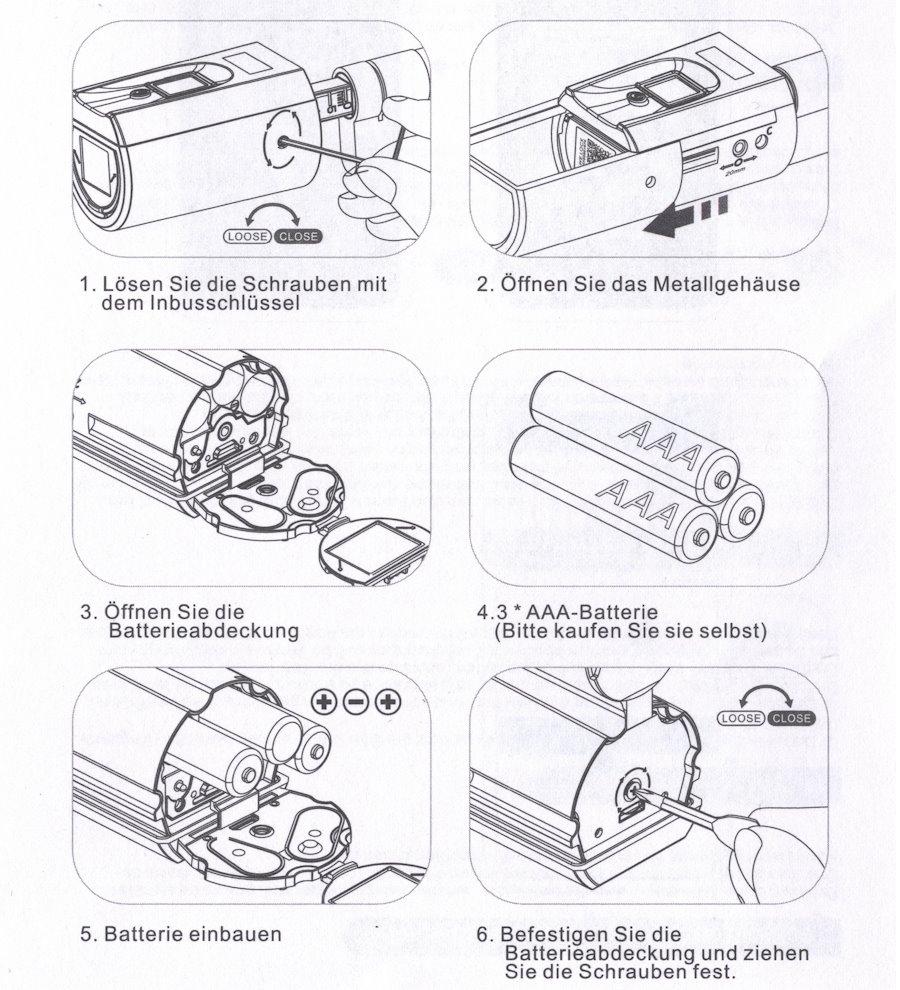 WeLock T&uuml;rschloss SECBN51 Batterie wechseln