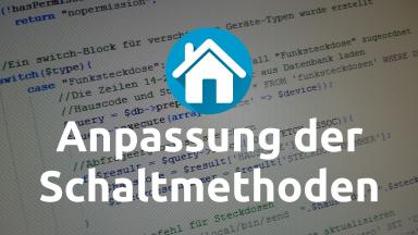 Anpassung der Schaltmethoden an neue Struktur