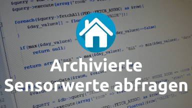 Archivierte Sensorwerte abfragen