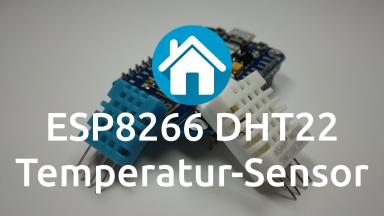 ESP8266 DHT22 Temperatursensor bauen
