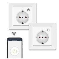 UCOMEN WLAN Smart Schuko Steckdose Unterputz (2er-Pack)