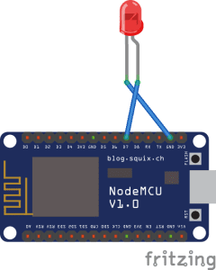 So sieht die erste Schaltung aus.