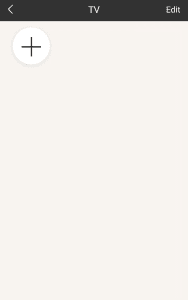 Mit dem Plus-Symbol können eigene Aktionen angelegt werden.