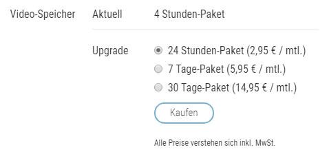 Die Abo-Pakete im Überblick.