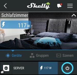 Shelly Plug S: Stromverbrauch messen