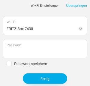 Zuerst konfigurierst du das WLAN-Netzwerk.