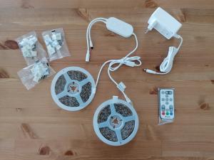 Der Lieferumfang enthält alles, was man braucht, um sofort loslegen zu können.